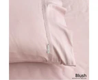 400 Thread Count Sheet set Blush Double Bed