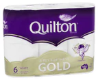 Quilton Gold 4 Ply Toilet Paper Rolls 6pk