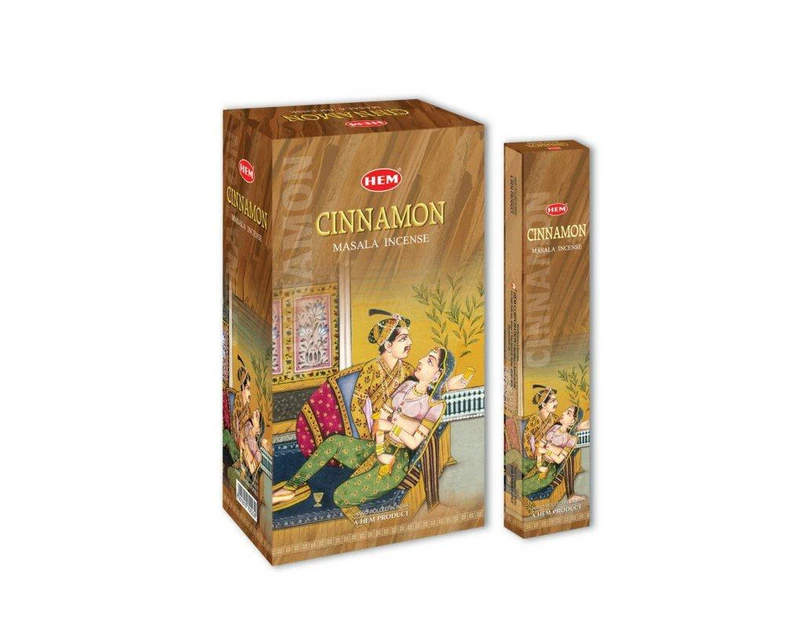 HEM Masala Cinnamon Incense Sticks - 180 Grams - BEST QUALITY