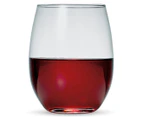 Set of 12 Salt & Pepper 470mL Borello Stemless Wine Glasses