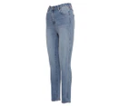 Wrangler Women's Hi Pins Cropped Jeans - Highway Queen Blue