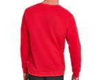 Fila Unisex Classic Fleece Crew Sweatshirt - Red