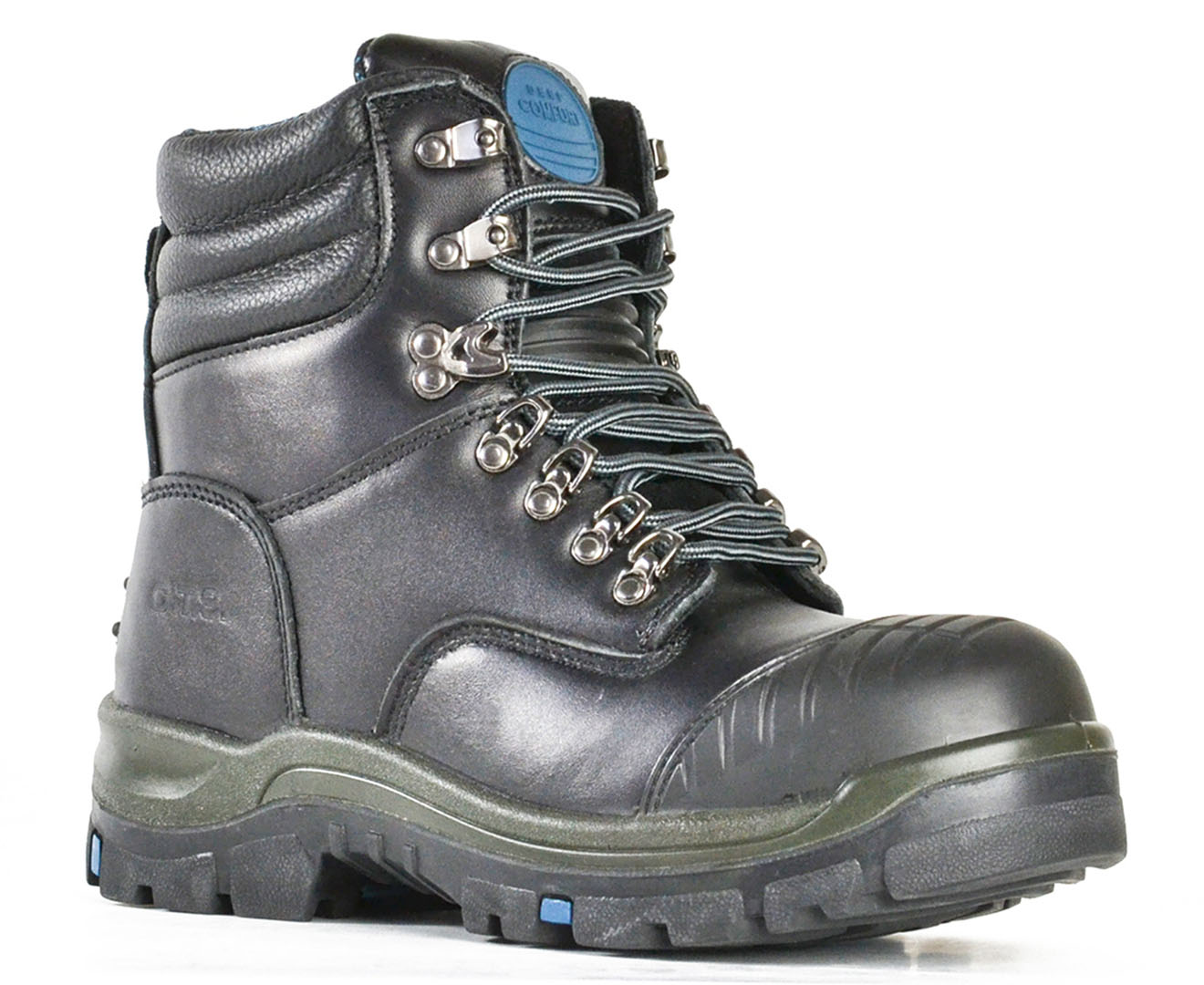 Bata Men's Patriot Lace Up Safety Boots - Black | Catch.com.au