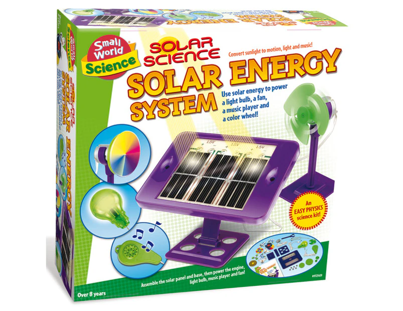 Build An Active Solar Energy System - Solar Science kit