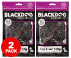 2 x Blackdog Kangaroo Liver 100g