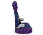 Bayer Doll Toy Car Booster Seat - Dark Blue/Pink