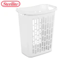 Sterilite Rectangular Open Laundry Hamper - White