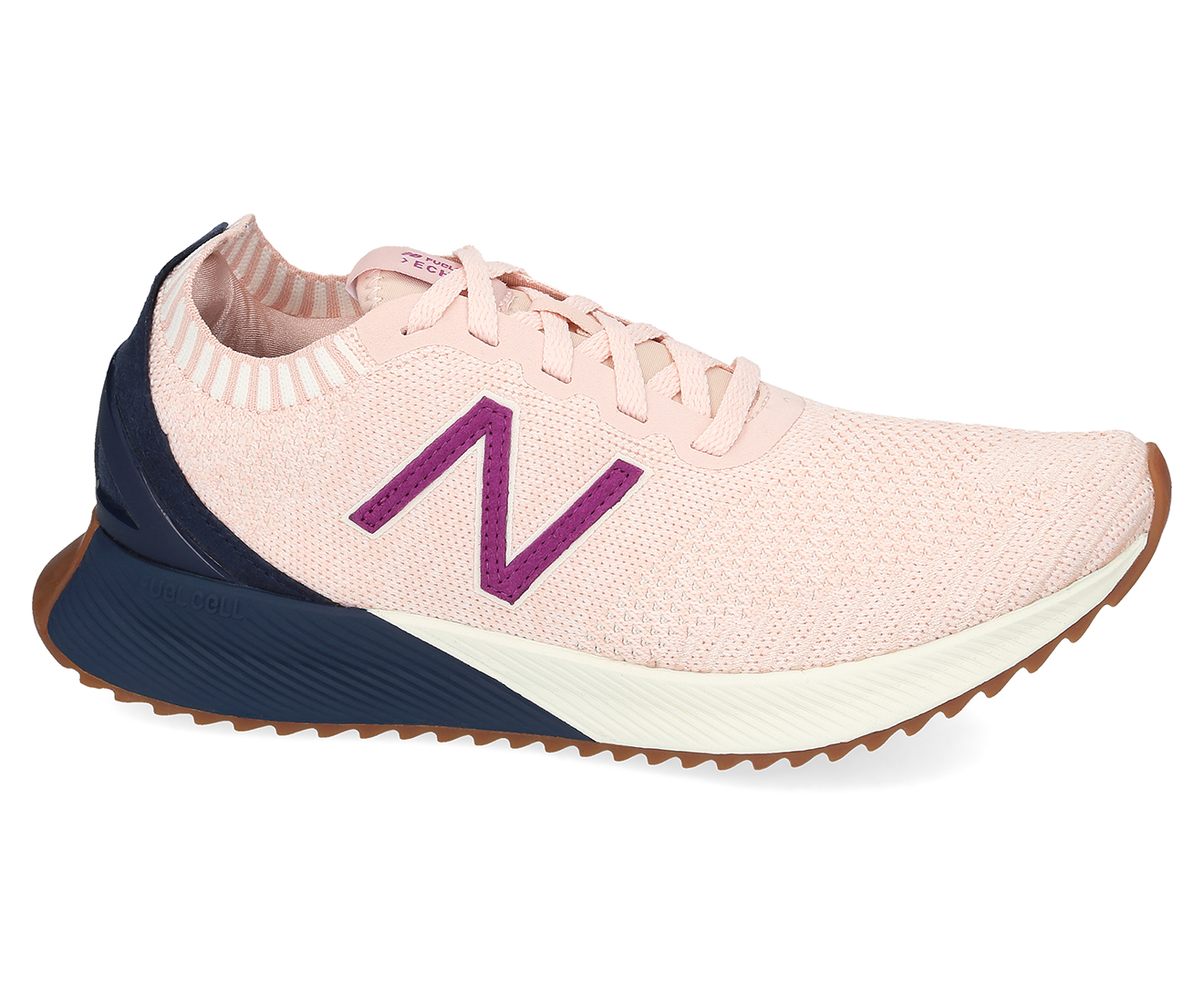 New Balance Women s FuelCell Echo Heritage Running Shoes Smoked Salt Natural Indigo Plum Catch .nz