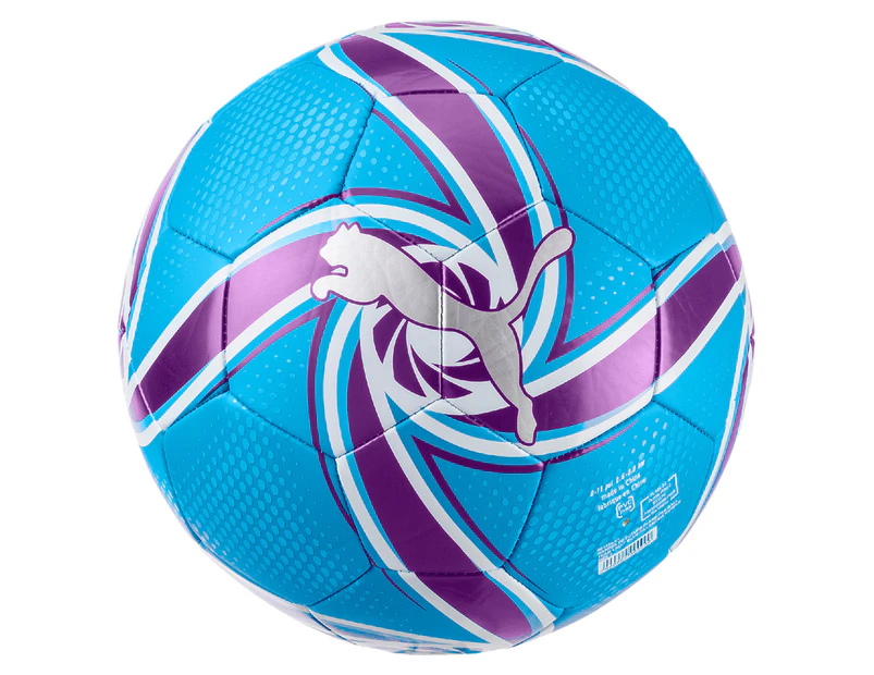 Puma M.C.F.C. FUTURE Flare Soccer Ball - Light Blue/Tillandsia