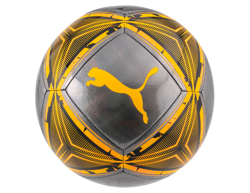Puma Spin Ball Soccer Ball - Puma Black/Ultra Yellow/Orange Alert