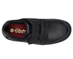 Clarks Kids' Jump School Shoes - Black
