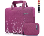 BRINCH Fabric Portable Anti-Tear 13 - 13.3 Inch Laptop Bag-Purple