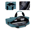 BRINCH Laptop Bag 15.6 Inch Stylish Shoulder Bag-Blue