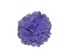 1 x 30cm Purple / Violet Tissue Paper Pompom for Weddings, Birthday, Xmas Events