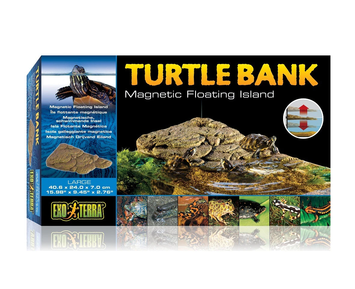 Large Turtle Bank by Exo Terra (40.6 x 24.0 x 7.0 cm)