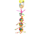 TPR Balls With Bells And Corrugated Board 26cm Bird Toy (Avi One)