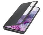Samsung Clear View Case For Samsung Galaxy S20 - Black
