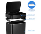 60L Sensor Bin Automatic Trash Can Touch-free Kitchen Garbage Bin