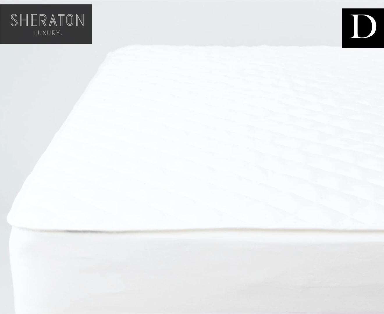 Sheraton Luxury Quilted Double Bed Mattress Protector