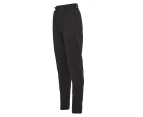 BLK Men's Lifestyle Tapered Training Trackpants / Tracksuit Pants - Black