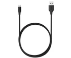 Anker 1.8m PowerLine Micro-USB to USB Charging Cable - Black
