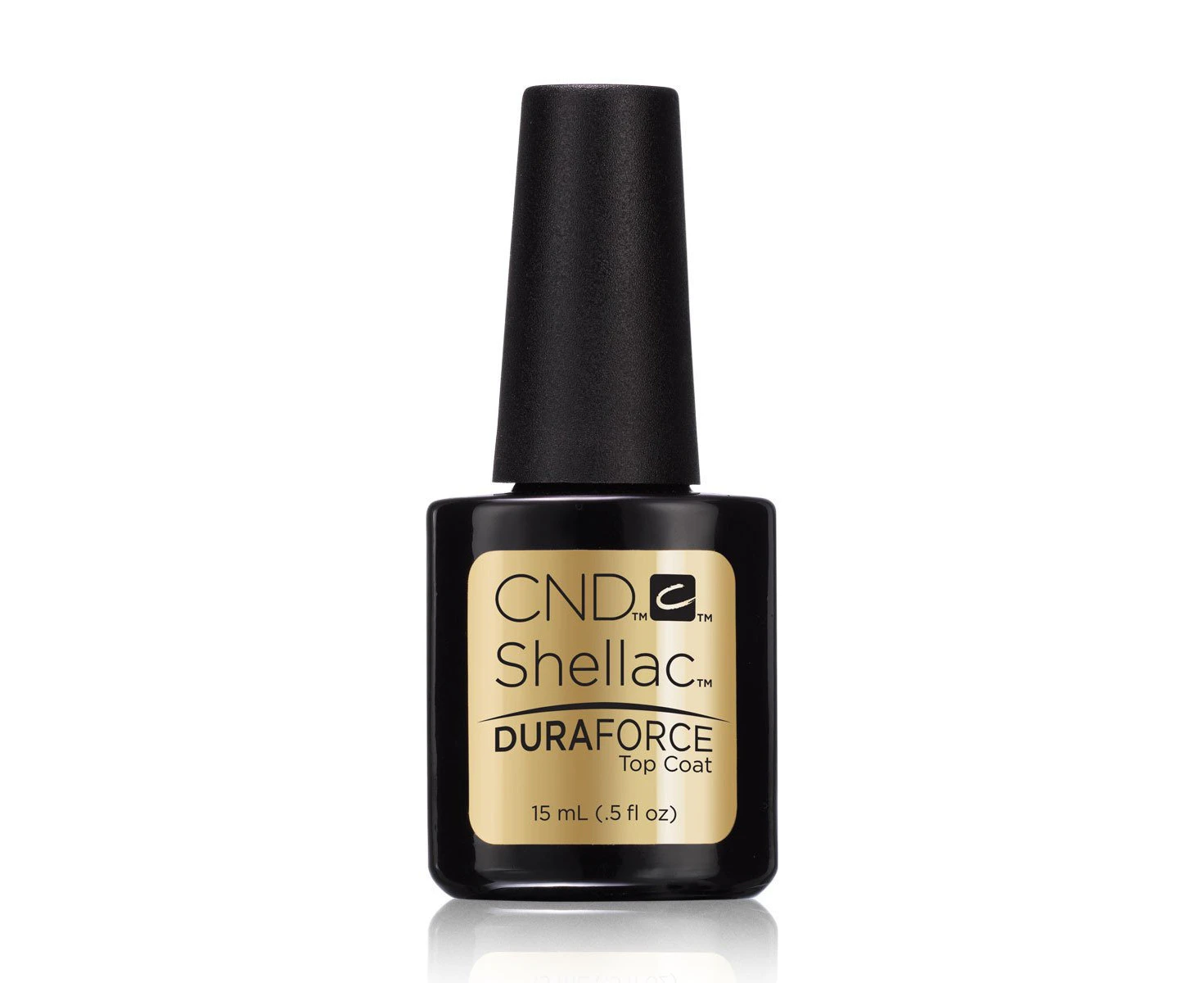 Shellac Nail Color - Duraforce Top Coat by CND for Women - 0.5 oz Nail Polish