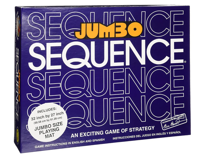 Sequence Jumbo Edition Board Game