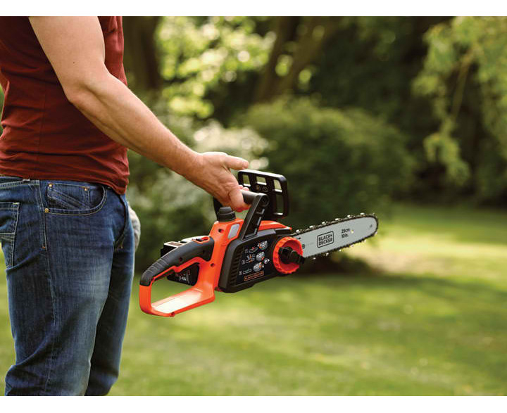 Black & Decker GKC1825L20 25cm Cordless Chainsaw 18V 2x 2.0Ah