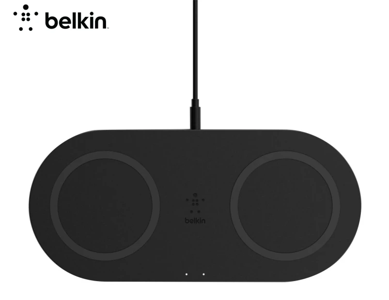 Belkin 10W BoostCharge Duel Wireless Charging Pad - Black