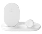 Belkin 7.5W BoostCharge 3-in-1 Wireless Charger for Apple Devices - White 3