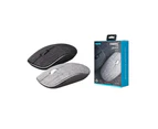 Rapoo 2.4G Wireless Fabric Optical Mouse - Grey