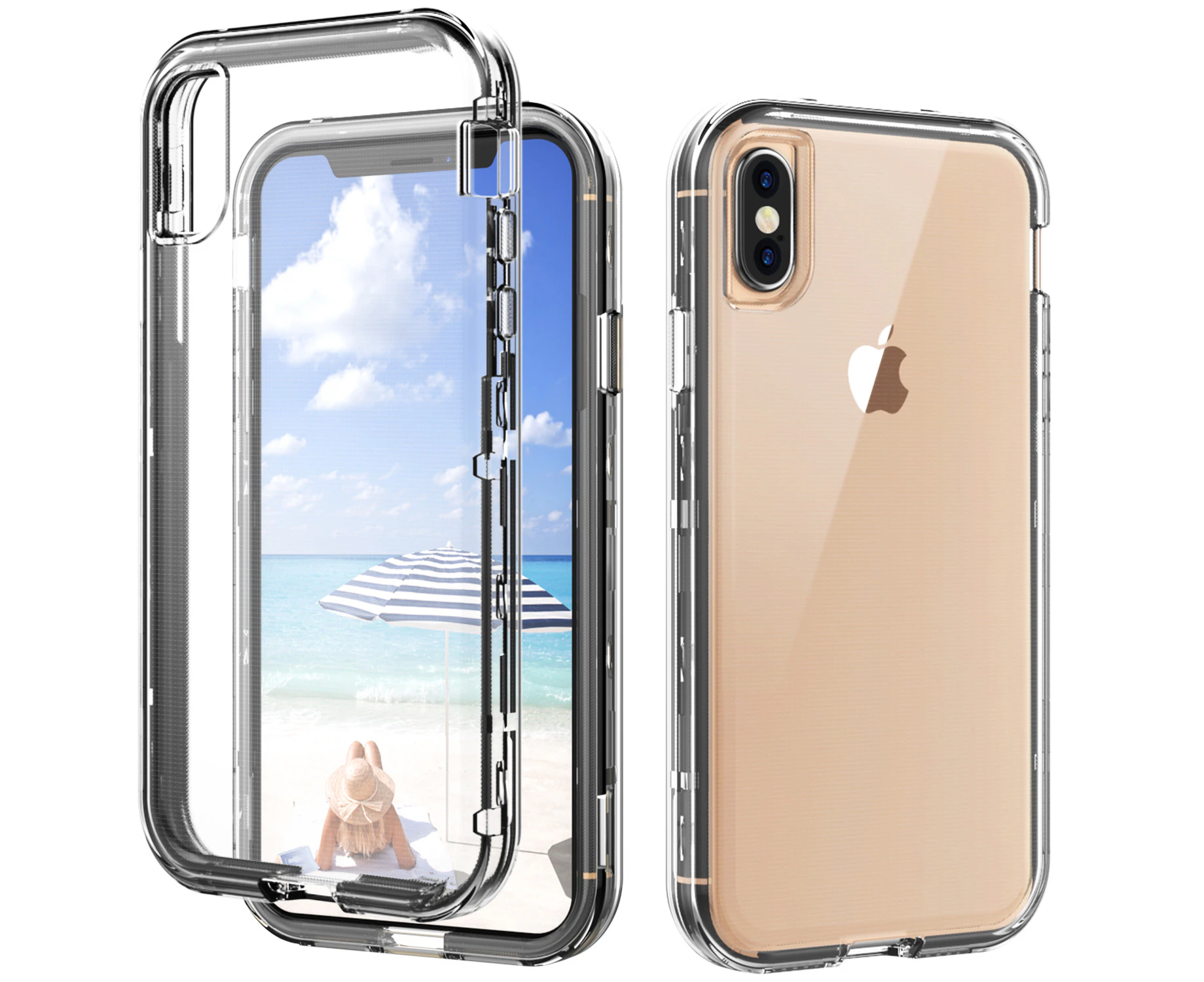 Iphone XS MAX case Sturdy Armor Protective Cover