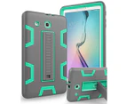 Galaxy Tab E 9.6 Case,Three Layer Hybrid Heavy Duty Shockproof Protective Case