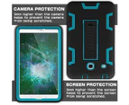 Samsung Galaxy Tab e 8.0 Case,Three Layer Hybrid Heavy Duty Shockproof Protective Case