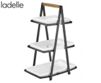 Ladelle Classica 3-Tier Serving Tower - White/Black