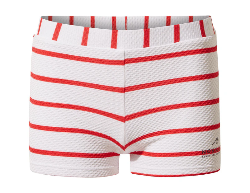 Craghoppers Girls NosiLife Banho Textured Swimming Shorts - Rio Red Str