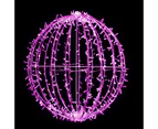 3D Sparkle Ball String Light 35cm Pink - Pink