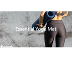 METEOR 5mm Non-slip PVC Exercise Mat Gym Yoga Fitness 175 x 60cm - Purple