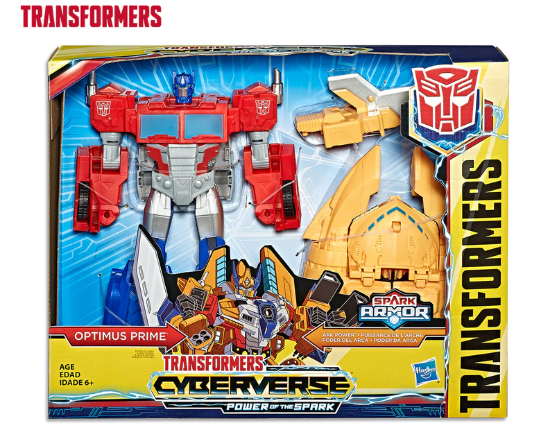 Transformers Cyberverse Ark Power Optimus Prime Figurine
