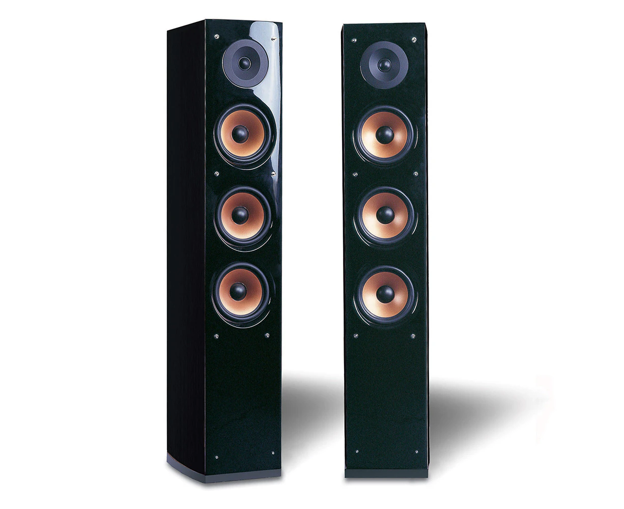 Pure Acoustics 250W Supernova 8 Front Floor Standing Speaker Pair f/Home Theatre