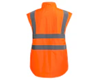 Munka Men's Hi Vis Woven Heavy Duty Vest - Orange