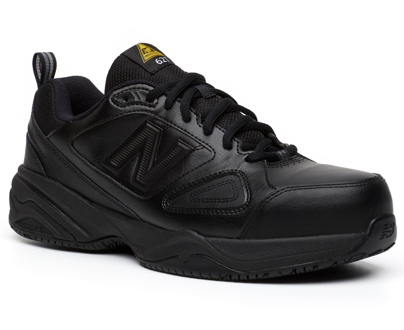New Balance Men's Mid 627v2 Wide Fit Safety Shoes - Black | Catch.co.nz