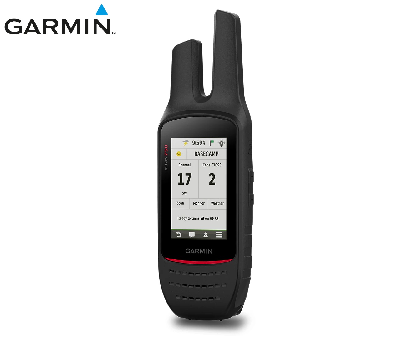 Garmin 3-Inch Rino 750 2-Way Radio & GPS Navigation Device