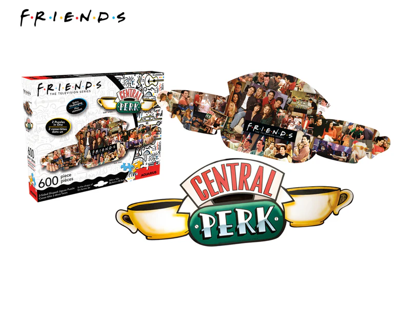 Friends Central Perk 600-Piece Double-Sided Jigsaw Puzzle