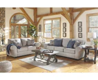 Olivia 3+2 Seater Indoor Fabric Lounge Suite Setting - Taupe Grey - Fabric Lounges
