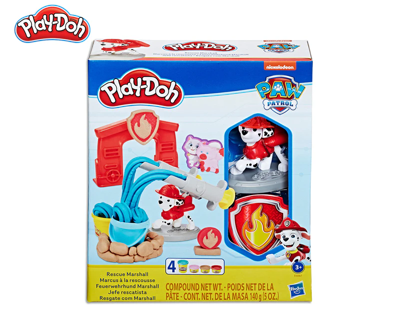 Play Doh Paw Patrol Rescue Marshall Set Catch .nz