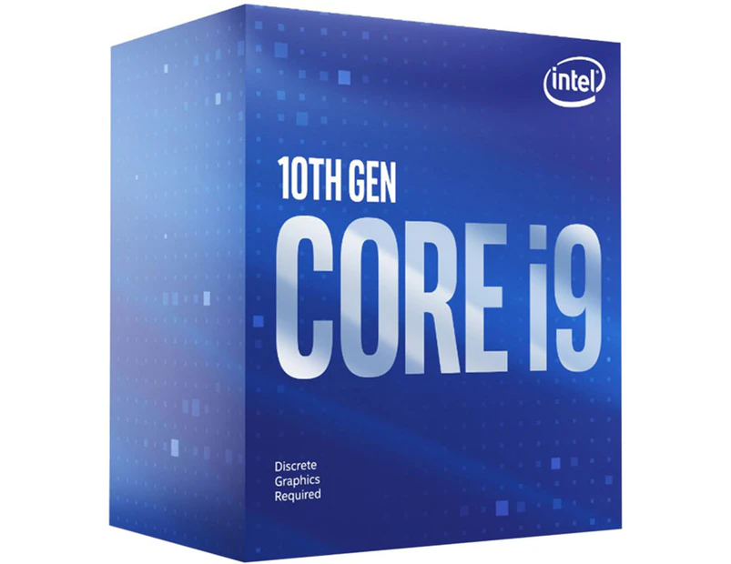 Intel Comet Lake Core i9 10900F 10 Core 2.8Ghz, 20MB LGA 1200, 10 Core/ 20 Threads, No Integrated graphics Intel 400 Series Motherboard required