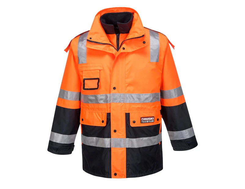 Huski Huski Performance Waterproof Venture 4-in-1 Jacket Men's - Railway-orange