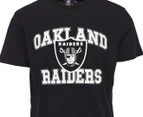 Majestic Athletic Men's Oakland Raiders Despa Tee / T-Shirt / Tshirt - Black