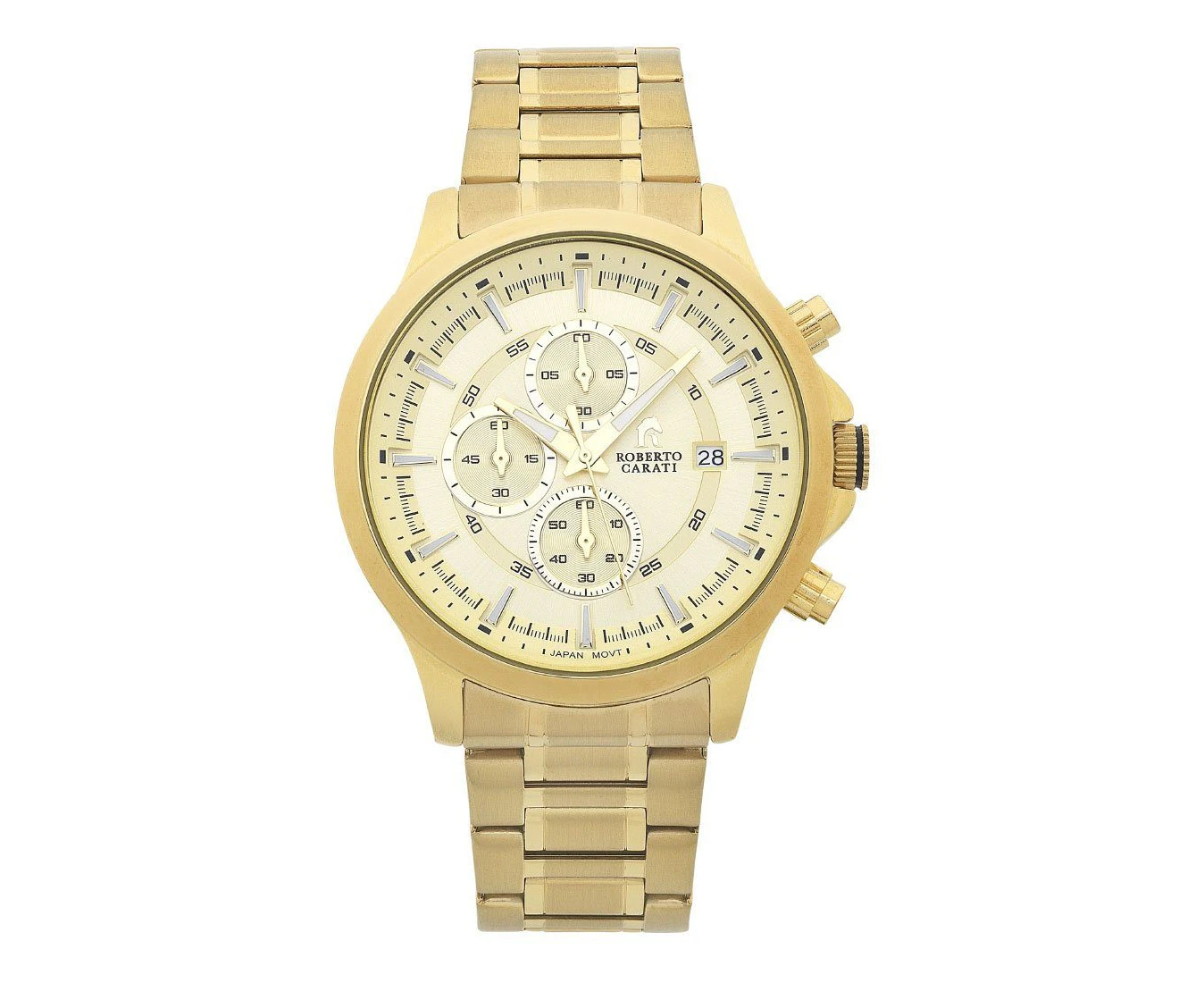 Roberto Carati St. Louis Gold Multifunction Watch